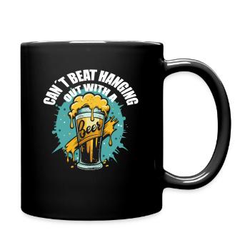 Sous houblon ? Houblon Bonheur Bière Chemise - Mug uni - noir - Droite