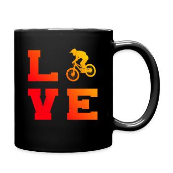 VTT Femme Hommes Cyclisme Cyclisme VTT - Mug uni - noir - Droite