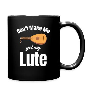 Don't let me be mine - Full Colour Mug - black - Right