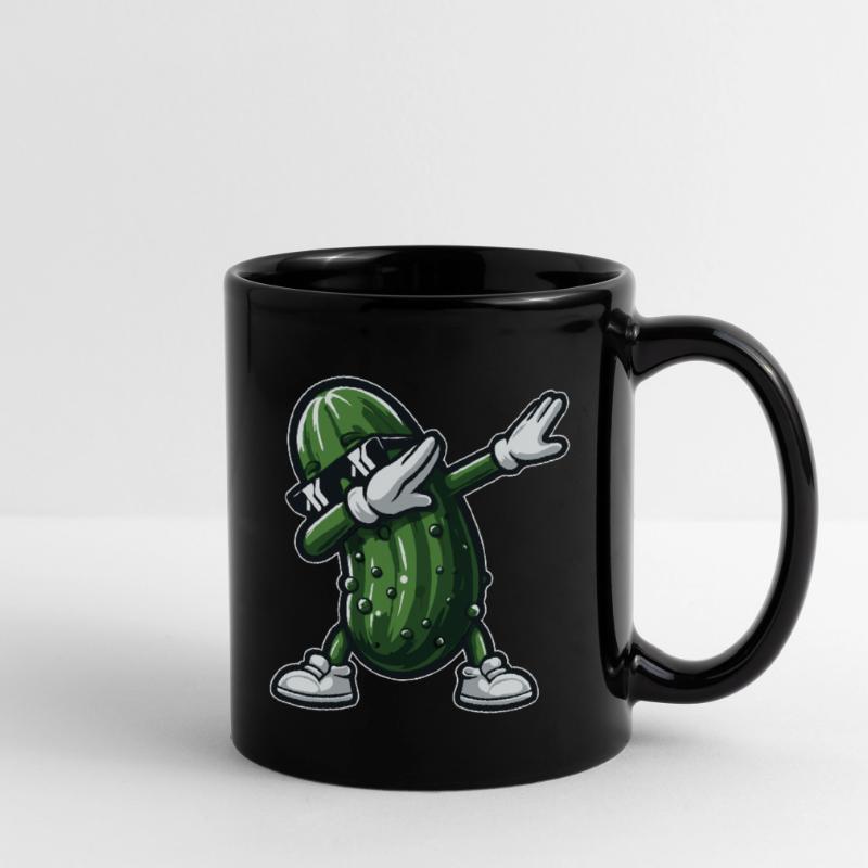 Dabbing Cornichon Dab Concombre Cornichon à l’aneth Drôle Mug uni
