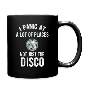 This Is My Disco Costume Groovy Vintage Jukebox - Full Colour Mug - black - Right