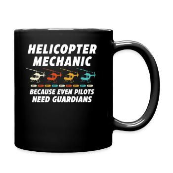 Mécanicien d’hélicoptère Guardian Pride - Mug uni - noir - Droite