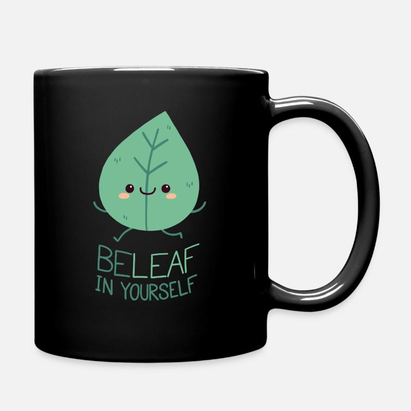 Believe in yourself! - Full Colour Mug - black