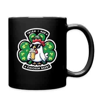 Bonne fête de Skt Patrick - Mug uni - noir - Droite