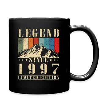 Légende 1997 Anniversaire Année de naissance 1997 Hommes - Mug uni - noir - Droite