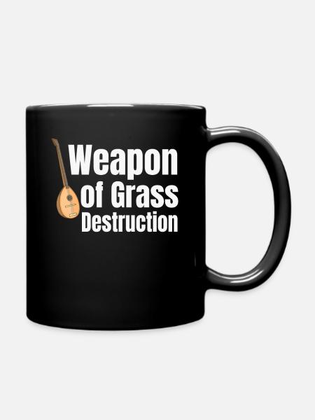 Waffe Der Zerstörung Lustige - Tasse einfarbig - Schwarz