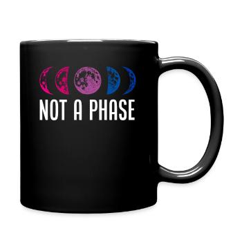 Bisexuell Phase - Tasse einfarbig - Schwarz - Rechts