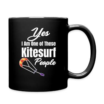 Yes, I'm one of those kitesurfers who is familiar with the - Full Colour Mug - black - Right