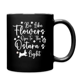 Ostara Witch Moon Eostre Spring Eastern - Full Colour Mug - black - Right