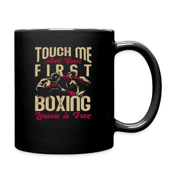 Drôle Boxe Boxer Hobby - Mug uni - noir - Droite