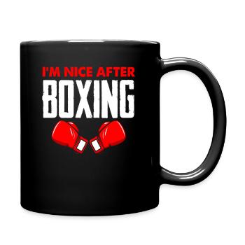 Boxe, Arts martiaux, Hobby, Sports - Mug uni - noir - Droite
