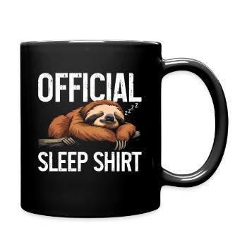 T-shirt de sommeil officiel Sloth - Mug uni - noir - Droite