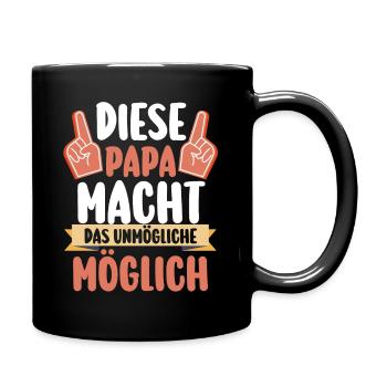 Dad Father's Day Dad - Full Colour Mug - black - Right