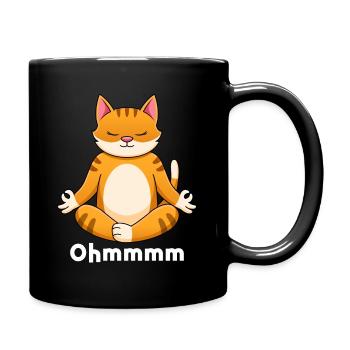 Yoga, Meditate, Consciousness, Meditation - Full Colour Mug - black - Right