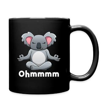 Yoga, Meditate, Consciousness, Meditation - Full Colour Mug - black - Right