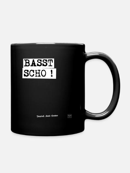 BASST SCHO - Tasse einfarbig - Schwarz