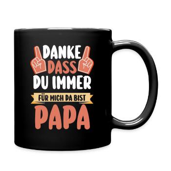 Papa Fête des pères Papa - Mug uni - noir - Droite