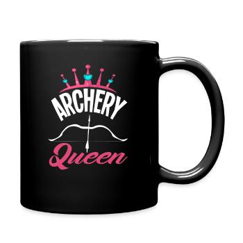 Queen Archery - Full Colour Mug - black - Right