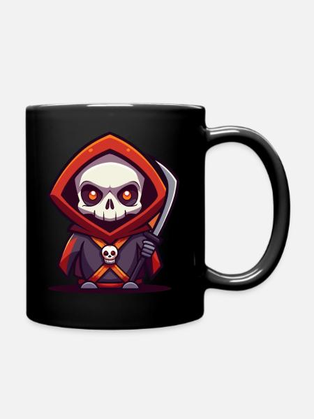 Grim Reaper - Tasse einfarbig - Schwarz