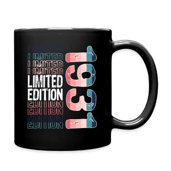 Limited Edition Since 1931 Birthday Vintage 1931 - Full Colour Mug - black - Right