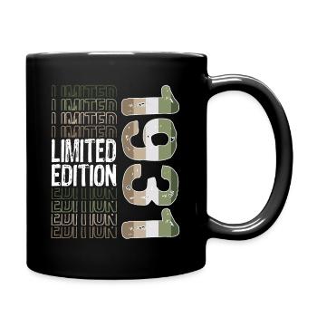 Limited Edition Since 1931 Birthday Vintage 1931 - Full Colour Mug - black - Right