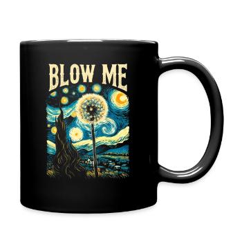 Pissenlit - Cadeau amusant pour les amoureux de la nature - Mug uni - noir - Droite