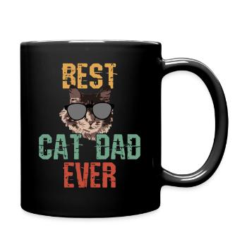 Cadeau de chat - Mug uni - noir - Droite