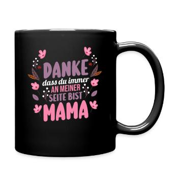 Mom Mother's Day Mom - Full Colour Mug - black - Right