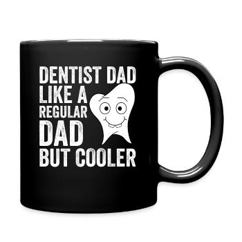 Papa dentiste comme un papa ordinaire mais plus cool - Mug uni - noir - Droite