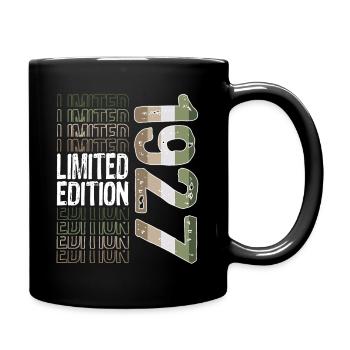 Edition limitée depuis 1927 Anniversaire Millésime 1927 - Mug uni - noir - Droite