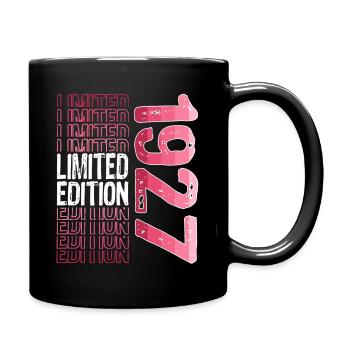 Edition limitée depuis 1927 Anniversaire Millésime 1927 - Mug uni - noir - Droite