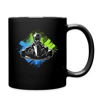 Kart Racing Motorsport Enfants Garçons Go-Kart - Mug uni - noir - Droite