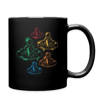 Go-Kart Motorsport Karts Garçons Enfants Kart Racing - Mug uni - noir - Droite