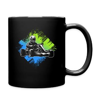 Kart Racing Motorsport Karts Garçons Enfants Go-Kart - Mug uni - noir - Droite