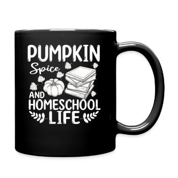 Épices à la citrouille et vie à la maison - Mug uni - noir - Droite
