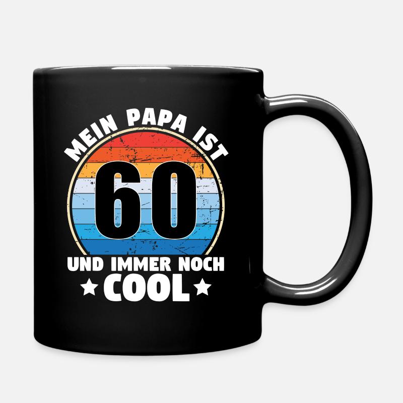 Mein Papa Ist 60 Und Immer Noch Cool 1964 - Tasse einfarbig - Schwarz