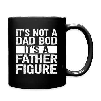 Ce n’est pas un corps de papa, c’est une figure paternelle - Mug uni - noir - Droite