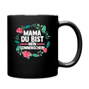 Mom Mother's Day Mom - Full Colour Mug - black - Right