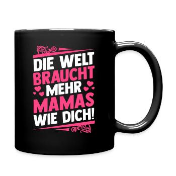 Mom Mother's Day Mom - Full Colour Mug - black - Right