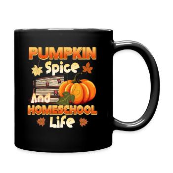 Épices à la citrouille et vie à la maison - Mug uni - noir - Droite