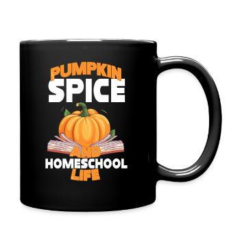 Pumpkin Spice et la vie à la maison - Mug uni - noir - Droite