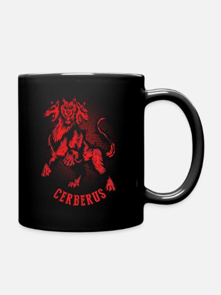 Cerbère - Mug uni - noir