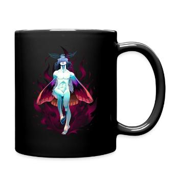 Moth Boy - Full Colour Mug - black - Right