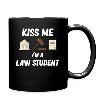 Embrasse-moi, je suis un cabinet d’avocats pour - Mug uni - noir - Droite