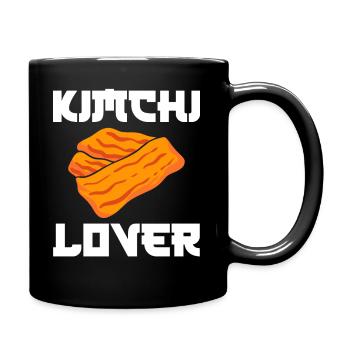 Kimchi Lover Koreanischer Koch - Tasse einfarbig - Schwarz - Rechts