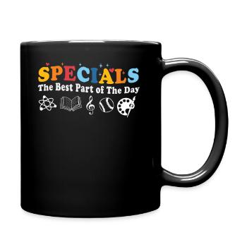 Spéciaux La meilleure partie de la journée - Mug uni - noir - Droite
