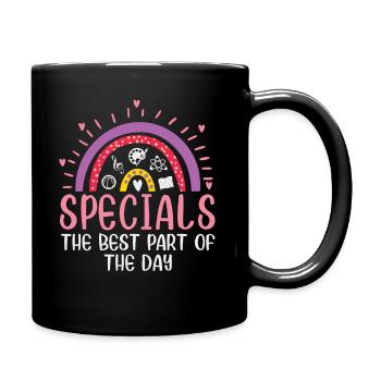 Spéciaux La meilleure partie de la journée - Mug uni - noir - Droite