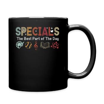 Spéciaux La meilleure partie de la journée - Mug uni - noir - Droite