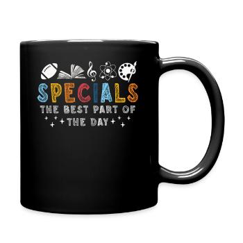 Spéciaux La meilleure partie de la journée - Mug uni - noir - Droite
