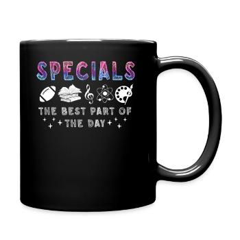 Spéciaux La meilleure partie de la journée - Mug uni - noir - Droite